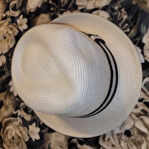 Classic White Fedora Hat